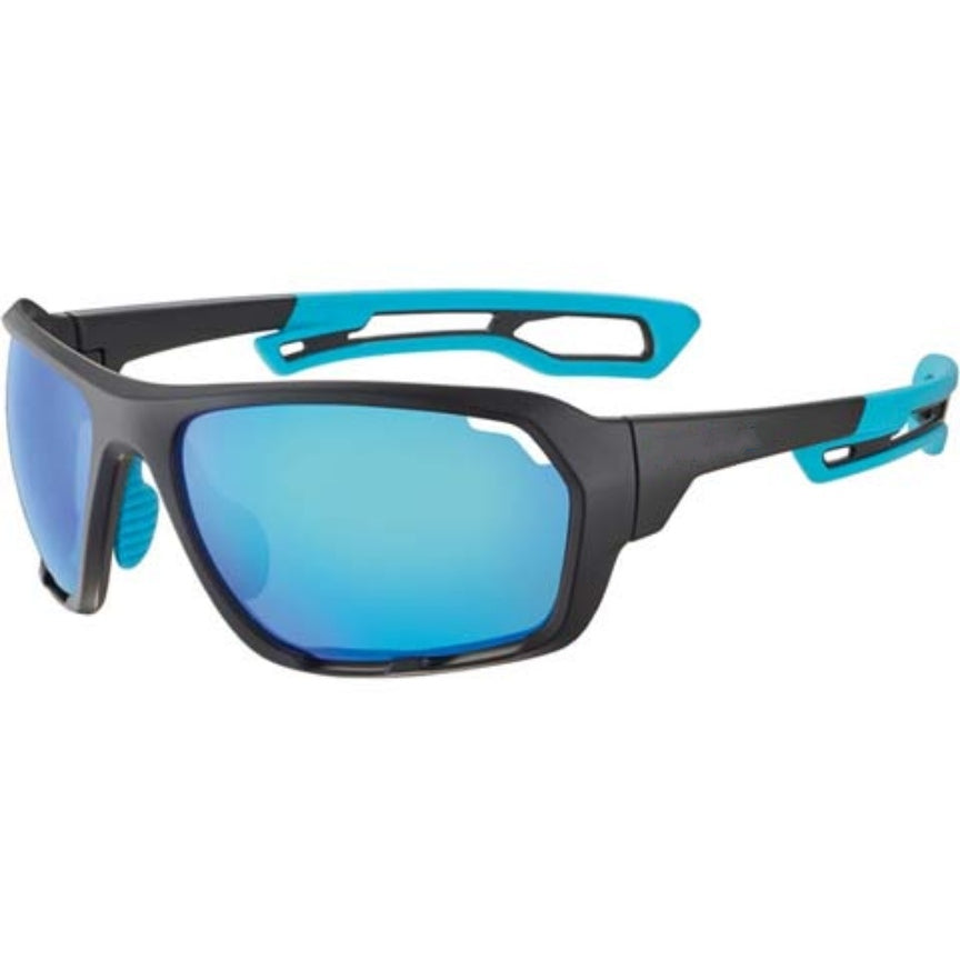 Cereto Blue-Black Sports Sunglasses For Cricket/ Cycling/ Camping