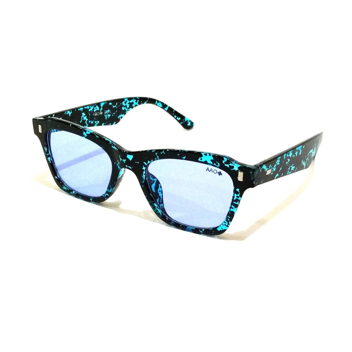 Buy Blue Sunglasses with Light Blue Gradient Lens Glasses India Online