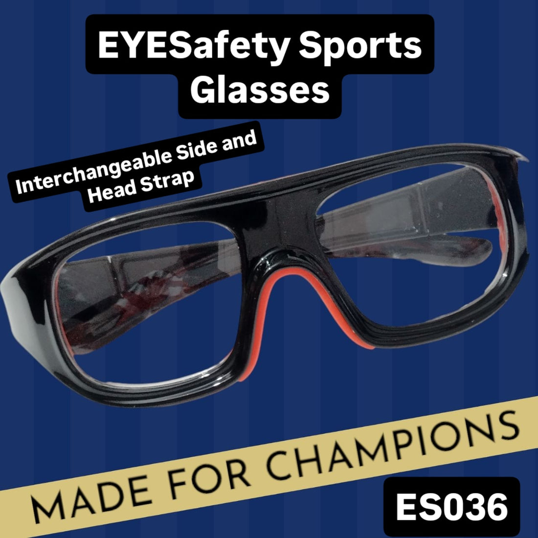 EYESafety Sports Glasses for Cycling Running