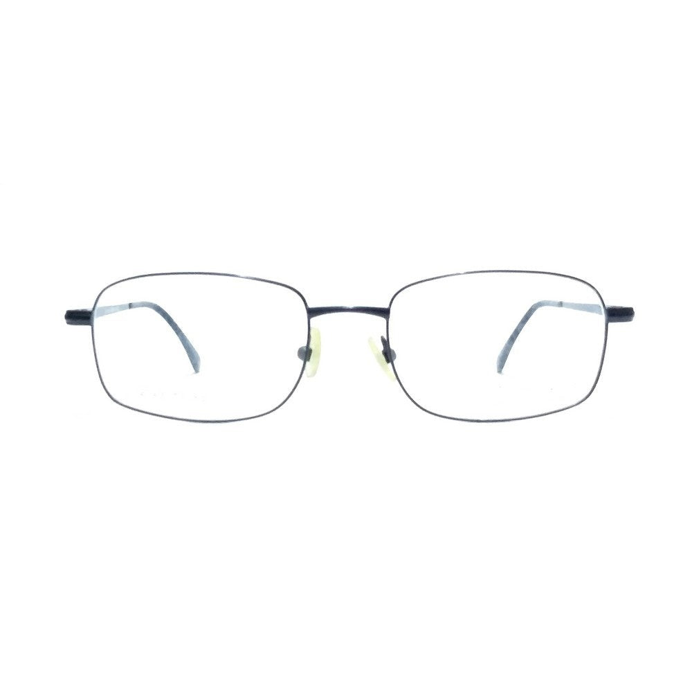 Elegant Black Full Frame Rectangle Progressive Glasses - Multifocal No Line Bifocal Lens  2043BK