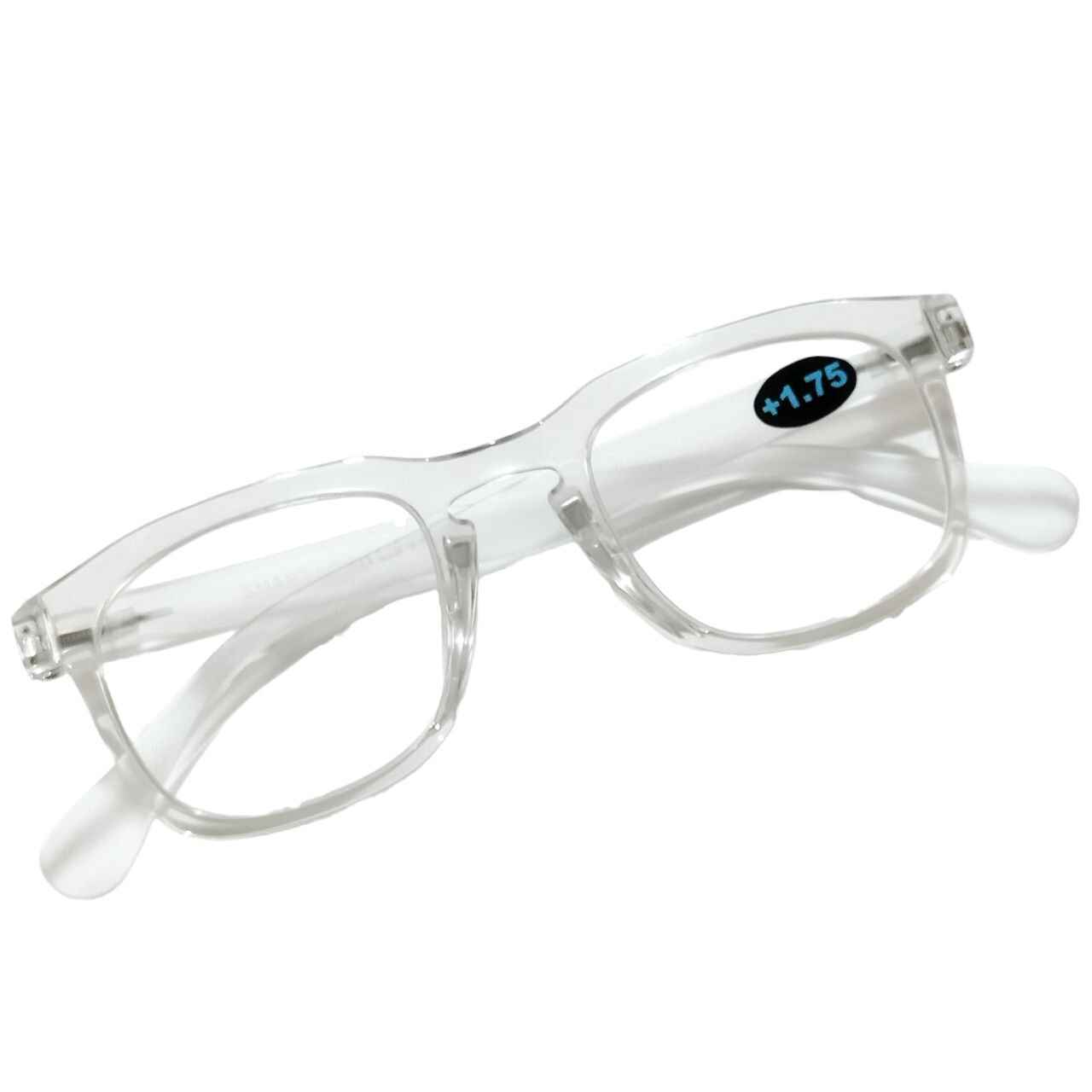 Luxury Rounded Square +1.75 Power Reading Glasses - SR4439