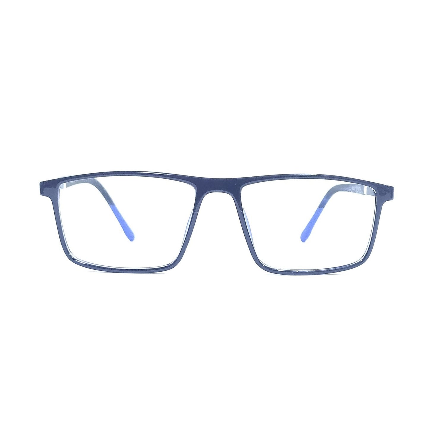 Large Rectangle Computer Glasses Blue Light Glasses 66004 C1