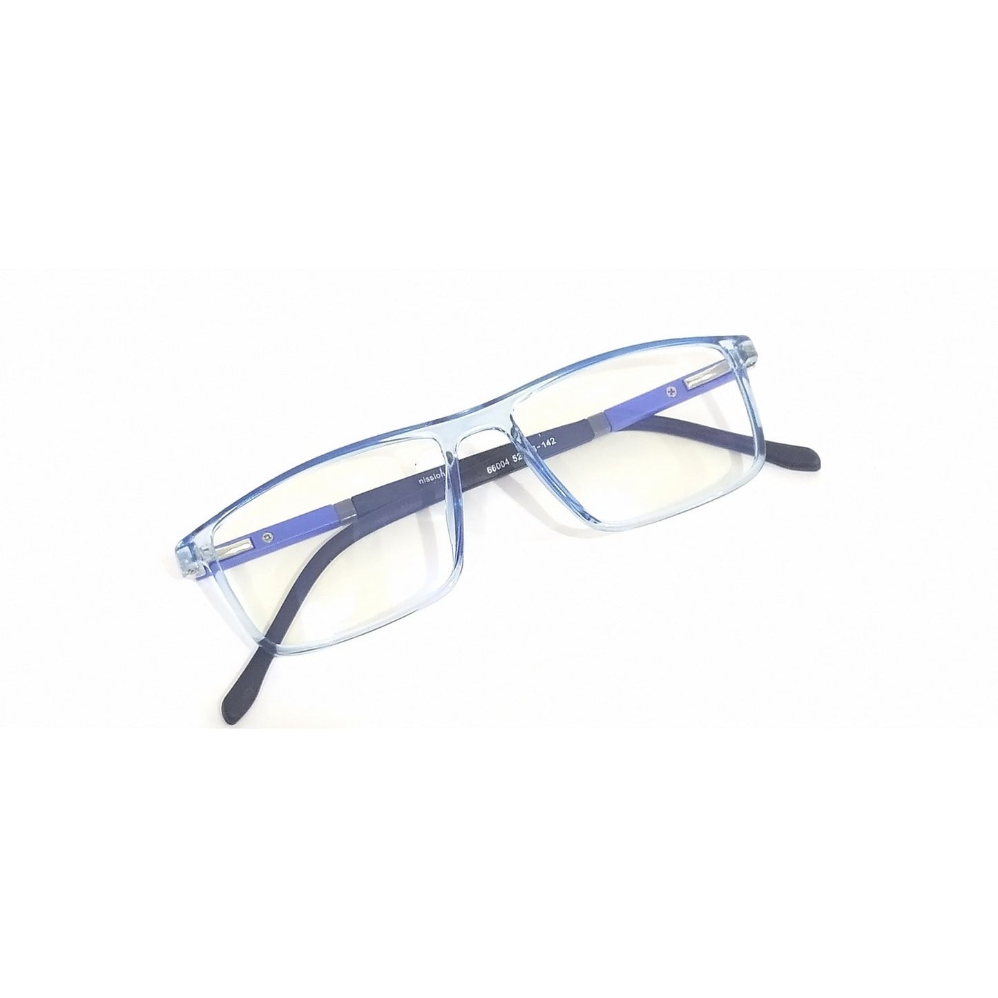 Large Rectangle Computer Glasses Blue Light Glasses 66004 C7