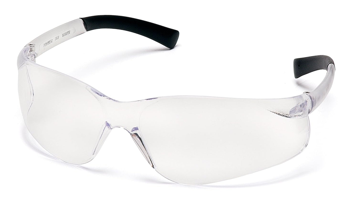 Pyramex Ztek Safety Glasses with Clear Anti-Fog Lens