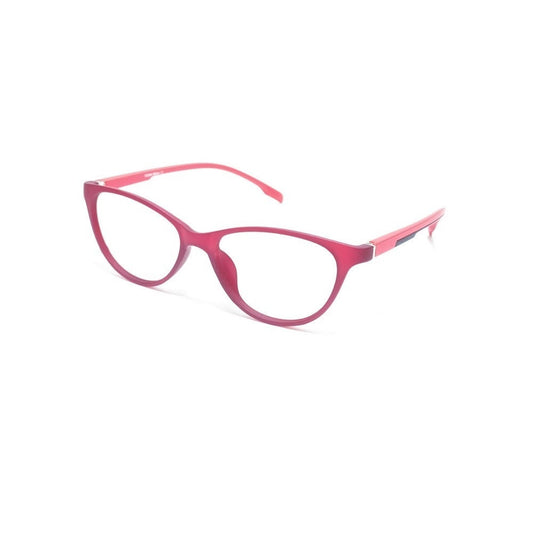 Red Cat Eye Kids Spectacle Frames Glasses for Kids 76306 Zero Power 3-6 years