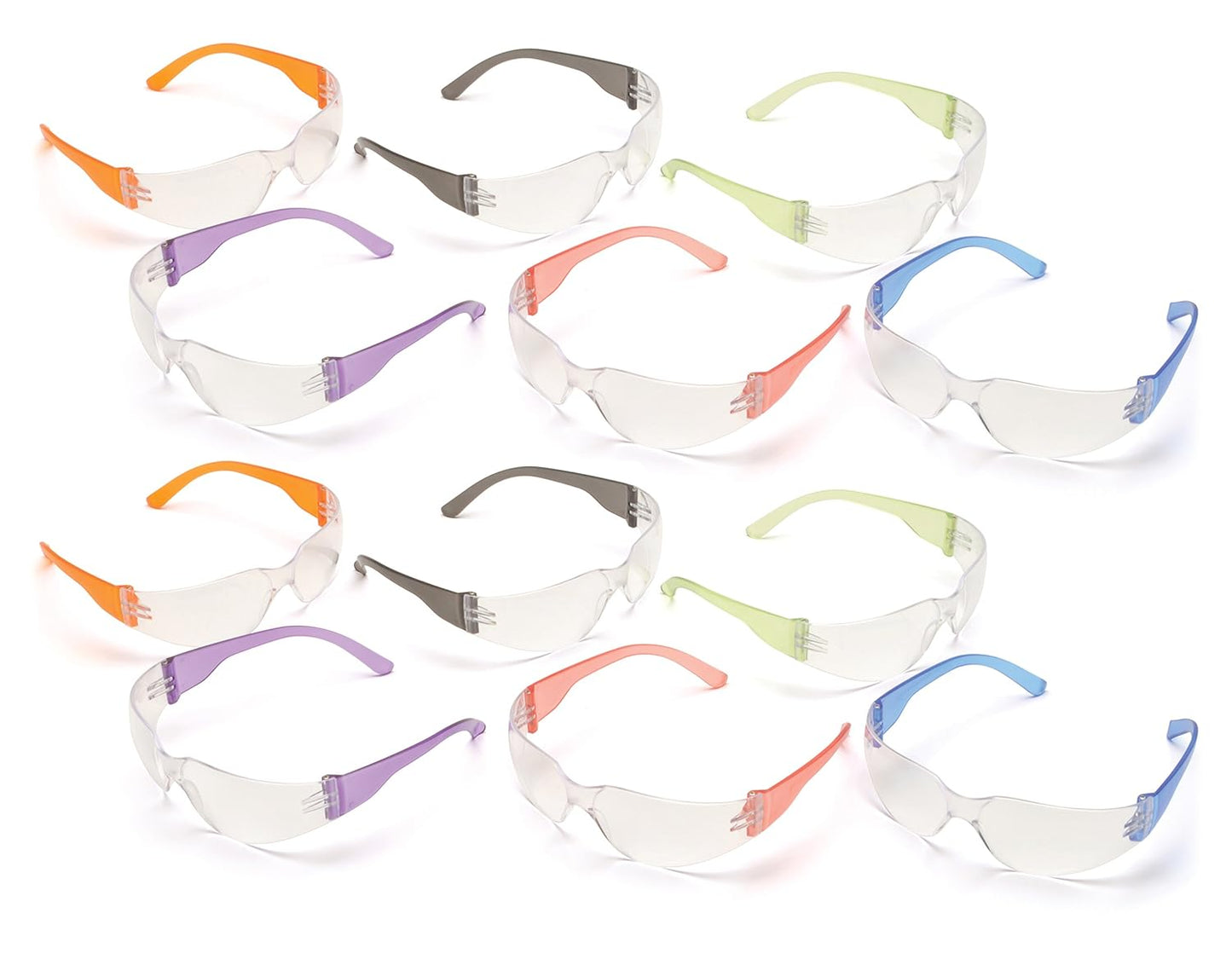 Pyramex Mini Intruder Kids Safety Glasses (12-Pack) - for Children