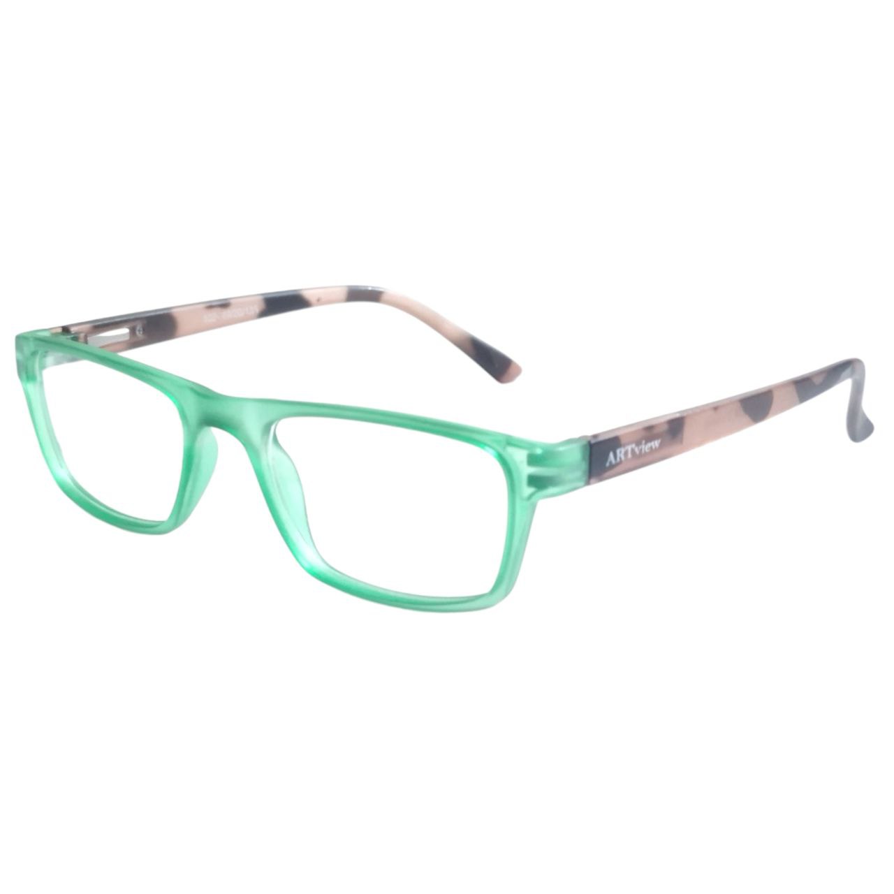 ARTView Mirage Small Rectangle Blue Block Glasses