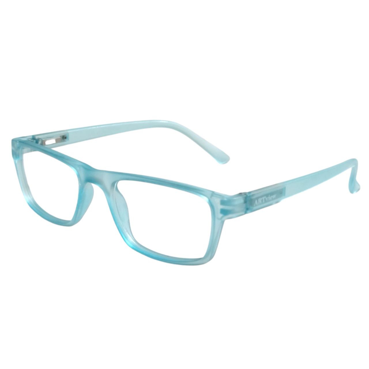 ARTView Mirage Small Rectangle Blue Block Glasses