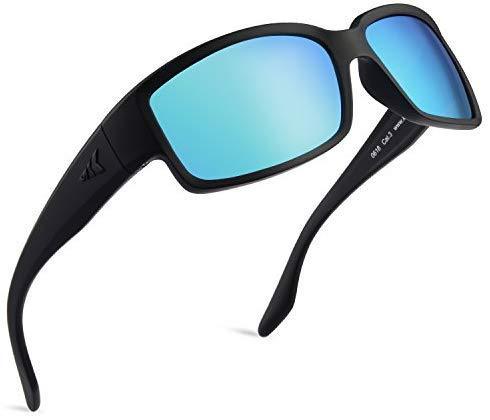 Mirrored Polarized Sports Sunglasses Ideal for Cricket Cycling Driving Running