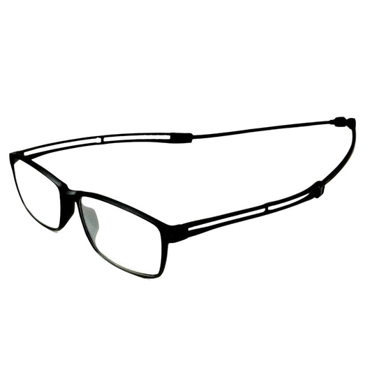 Black Flexible Magnet Neck Hanging Reading Glasses