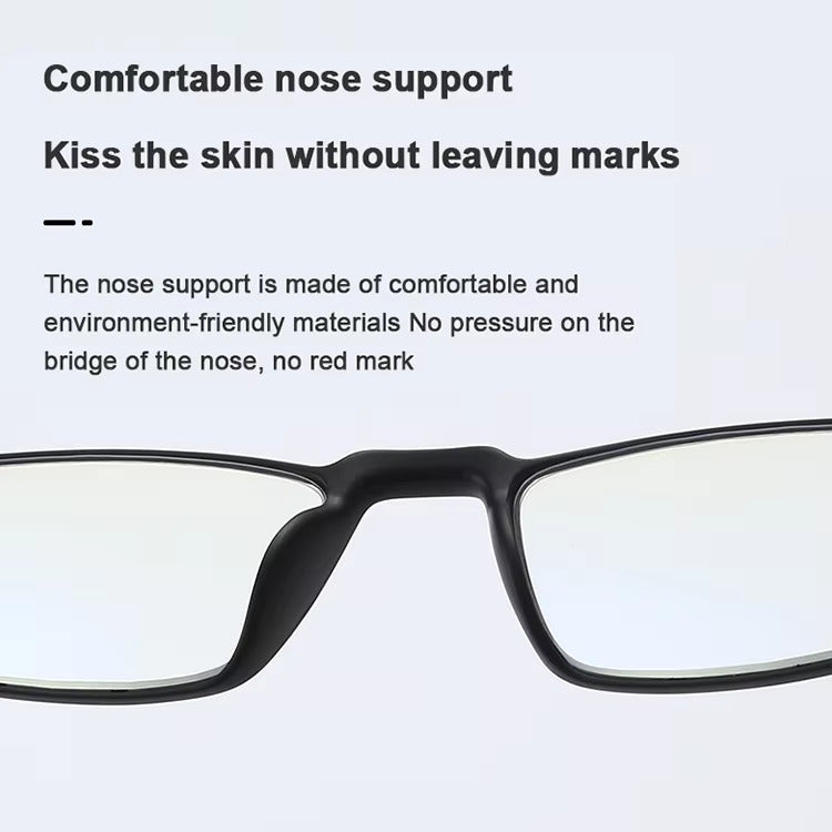 Black Flexible Memory Anti Blue Light Reading Glasses