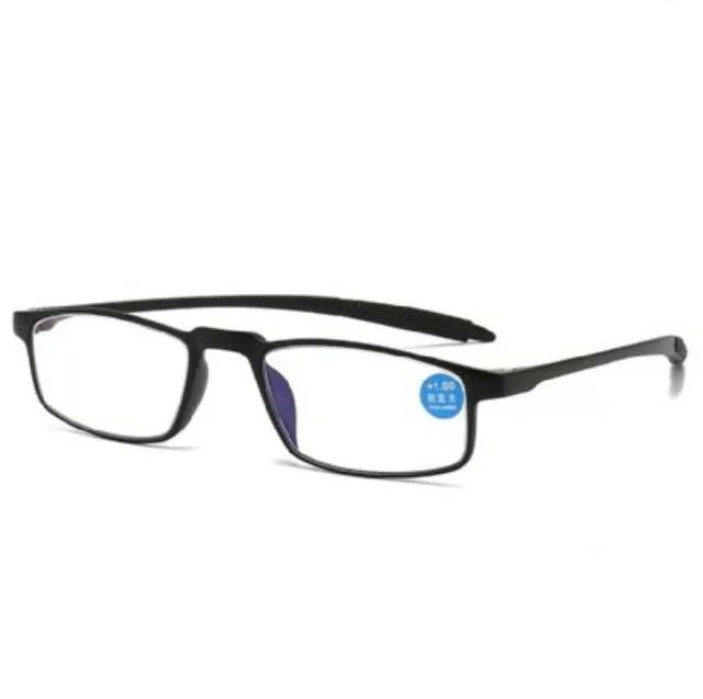 Black Flexible Memory Anti Blue Light Reading Glasses