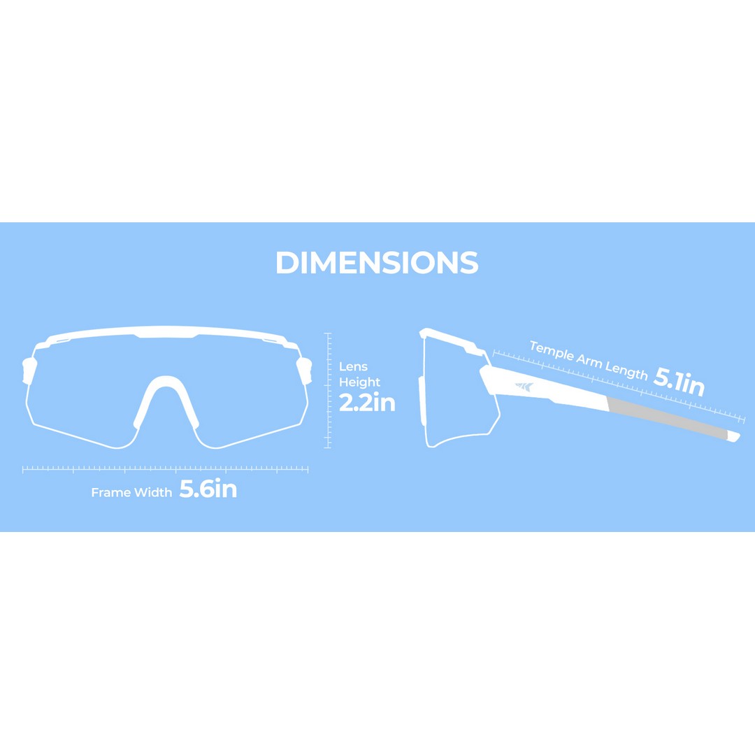 Lightweight Anti-Slip Flexible Polarized Sunglasses for Extreme Sports