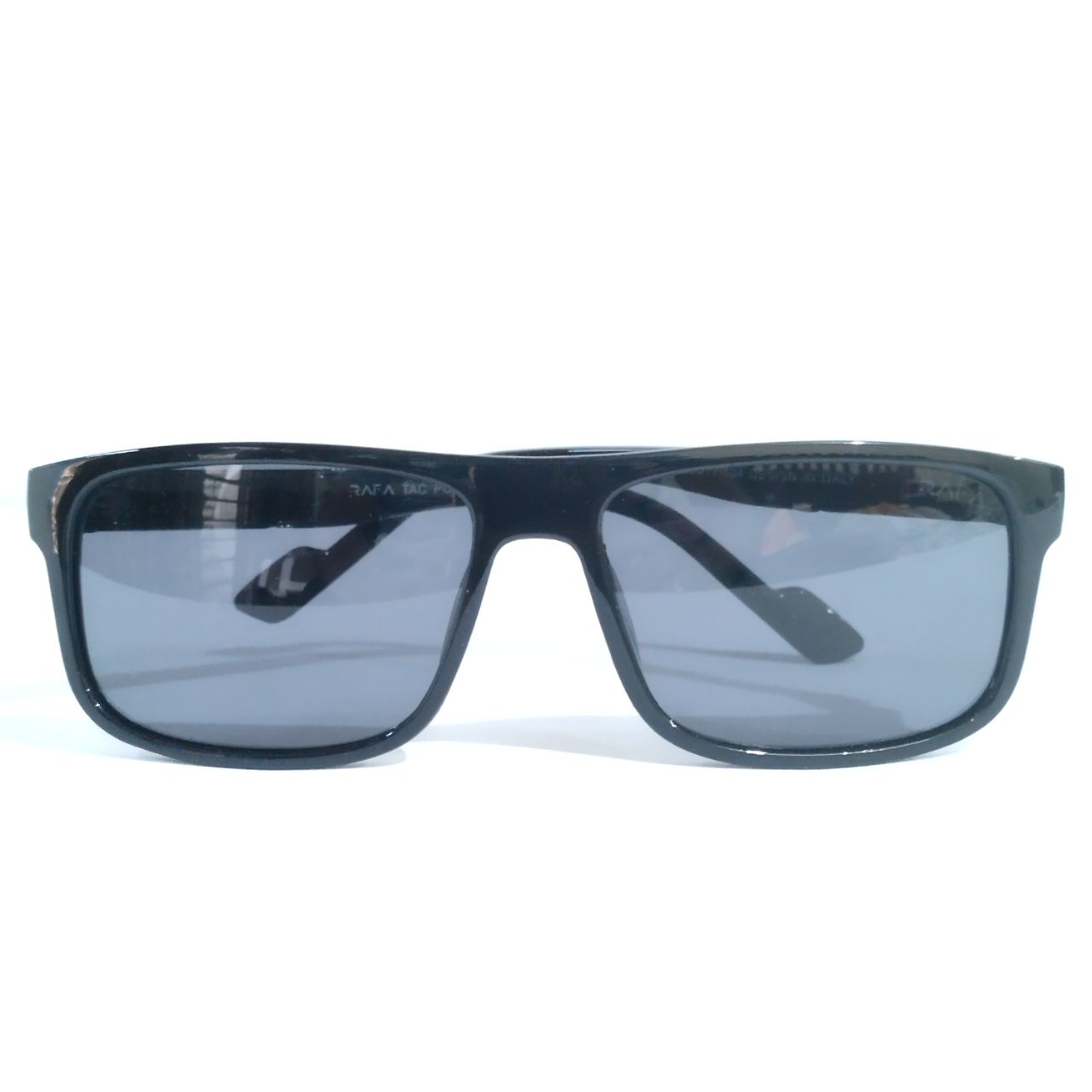 Black Rectangle Polarized Sunglasses