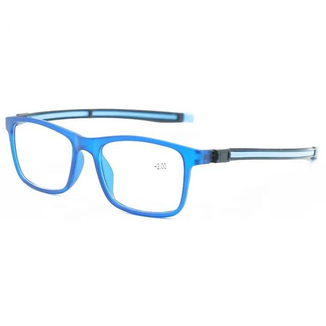 Blue Flexible Magnet Neck Hanging Reading Glasses