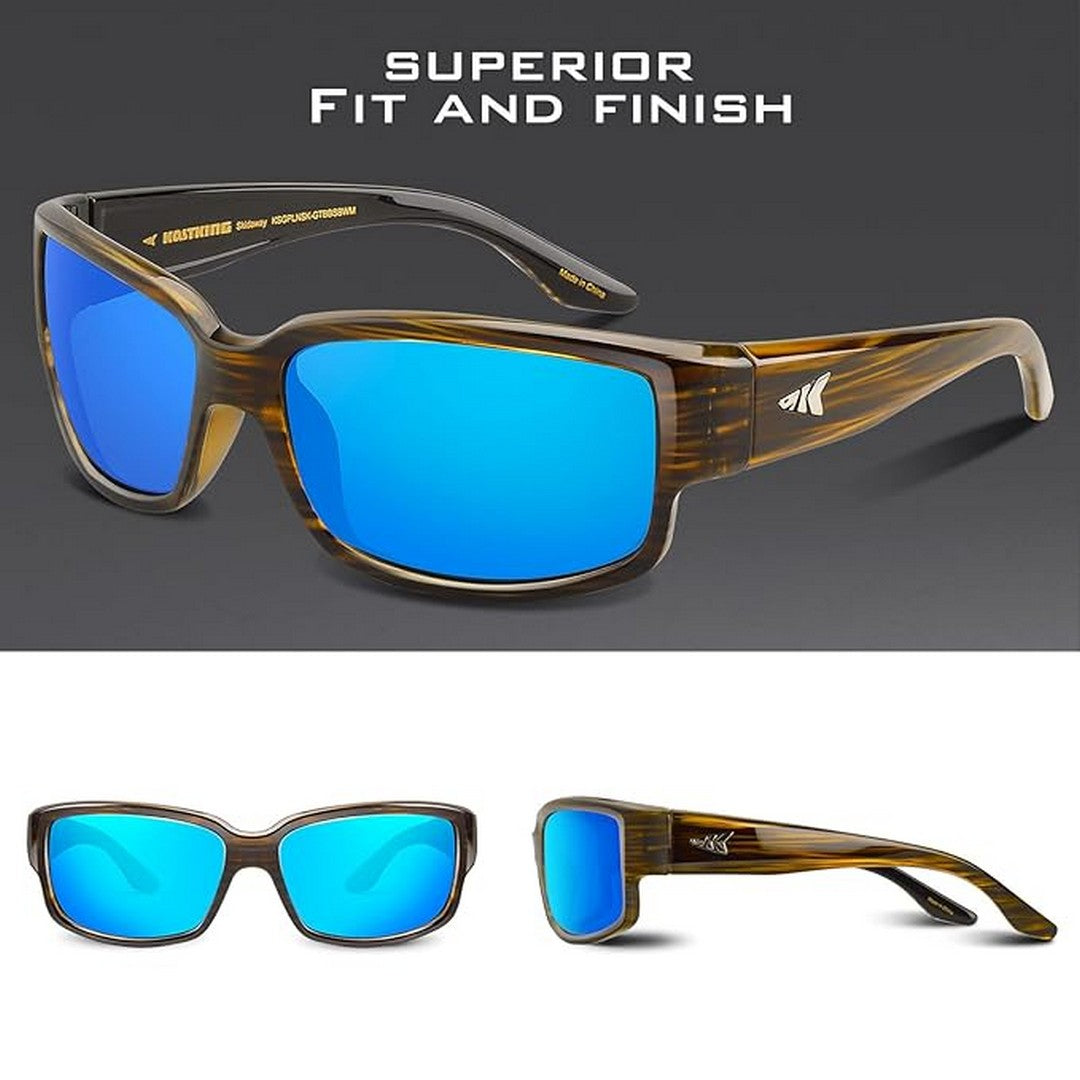 Mirrored Polarized Sports Sunglasses Ideal for Cricket Cycling Driving Running