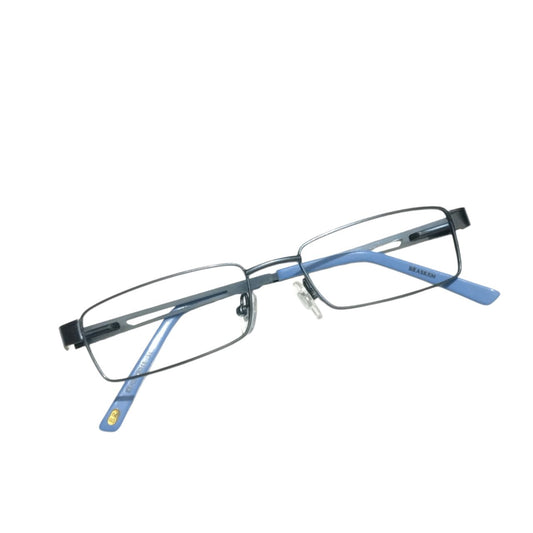 Blue Full Frame Rectangle Glasses For Men Women BR03