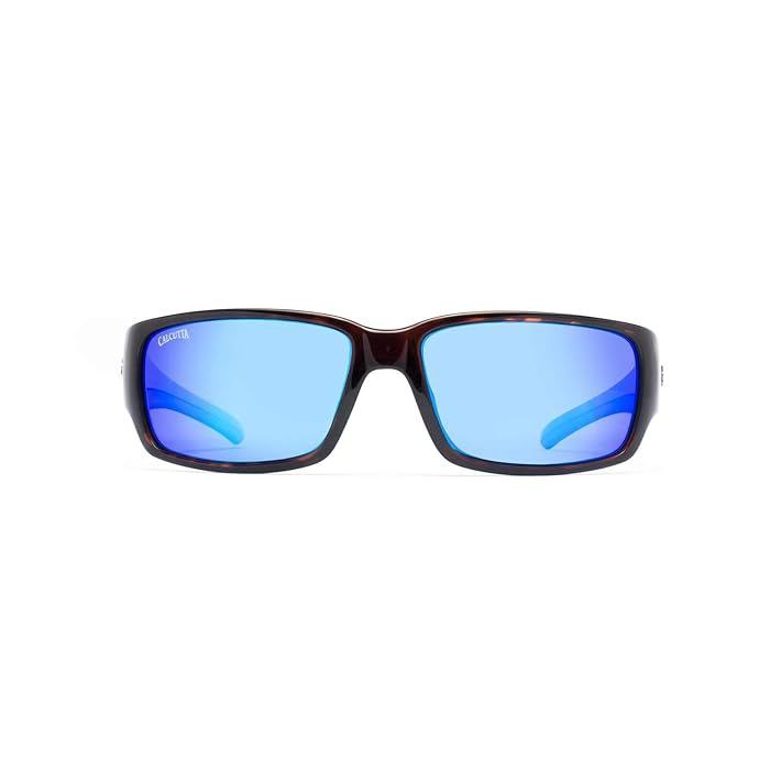 Prescription Blue Polarized Havana Look Sunglasses