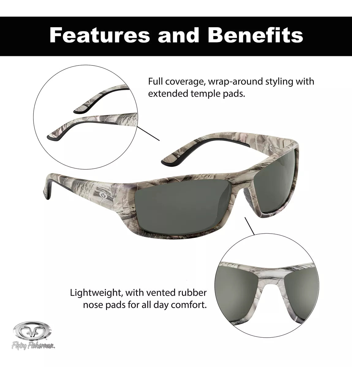 Khakhi Buchanan Polarized Sunglasses with AcuTint UV Blocker for Driving and Outdoor Sports