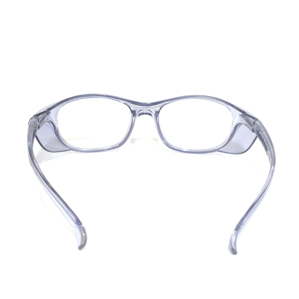 Black Frame Prescription Driving Glasses with Side Shield 140