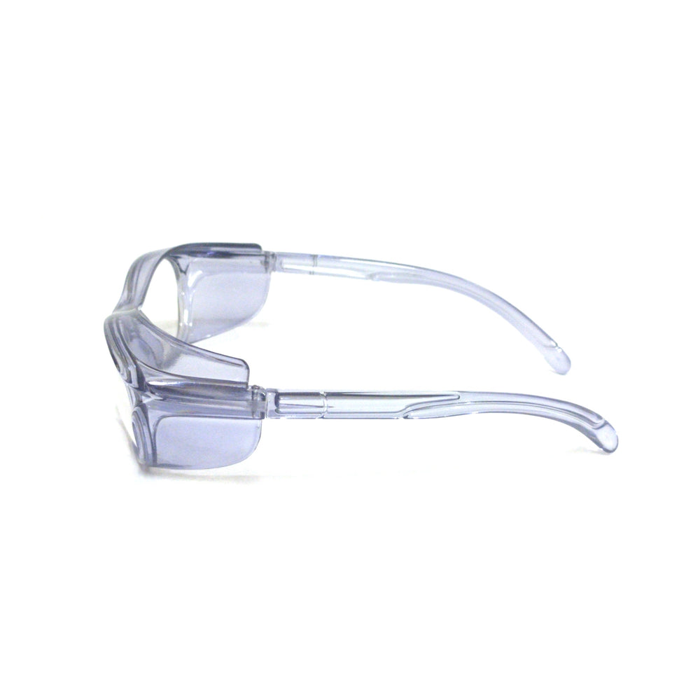 Black Frame Prescription Driving Glasses with Side Shield 140