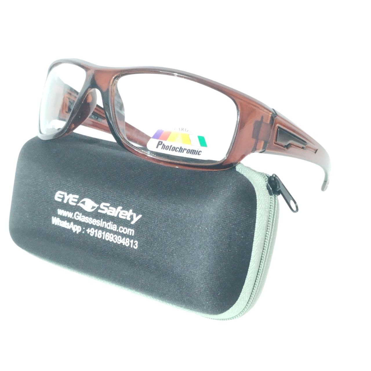 EYESafety Wraparound Day Night Photochromic Sunglasses