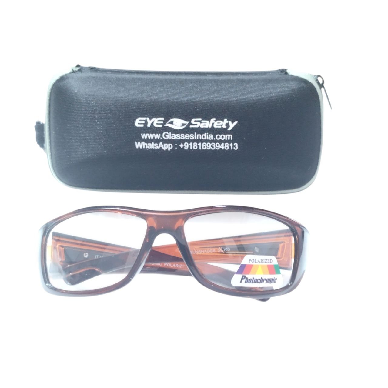 EYESafety Wraparound Day Night Photochromic Sunglasses