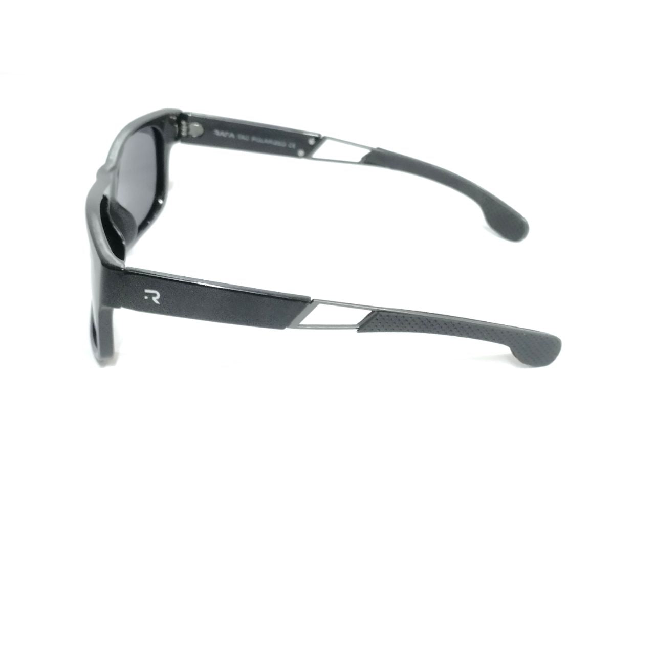 EYESafety Black Classic Rectangle Polarized Sunglasses