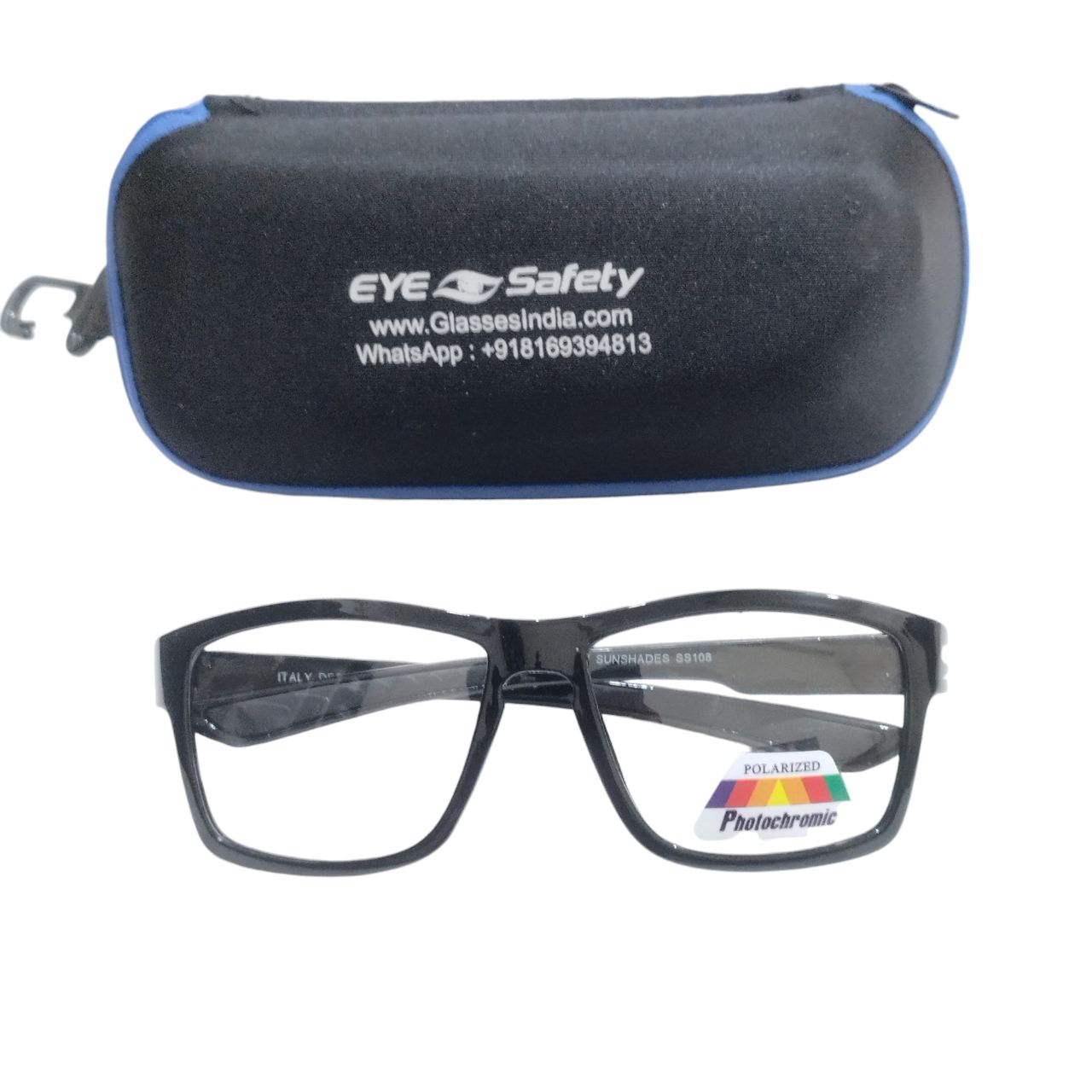 EYESafety Day Night Photochromic Sunglasses Black