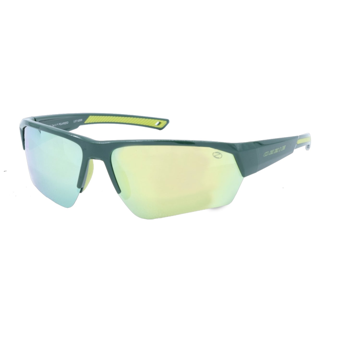 Green Mirror Cricket Sunglasses