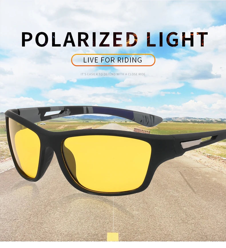 Polarized Night Riding Driving Sunglasses