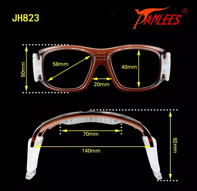 Tennis Sports Glasses For Adults