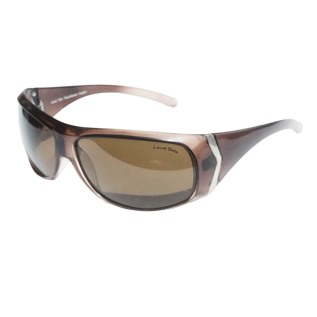 Brown Wraparound Sunglasses for women