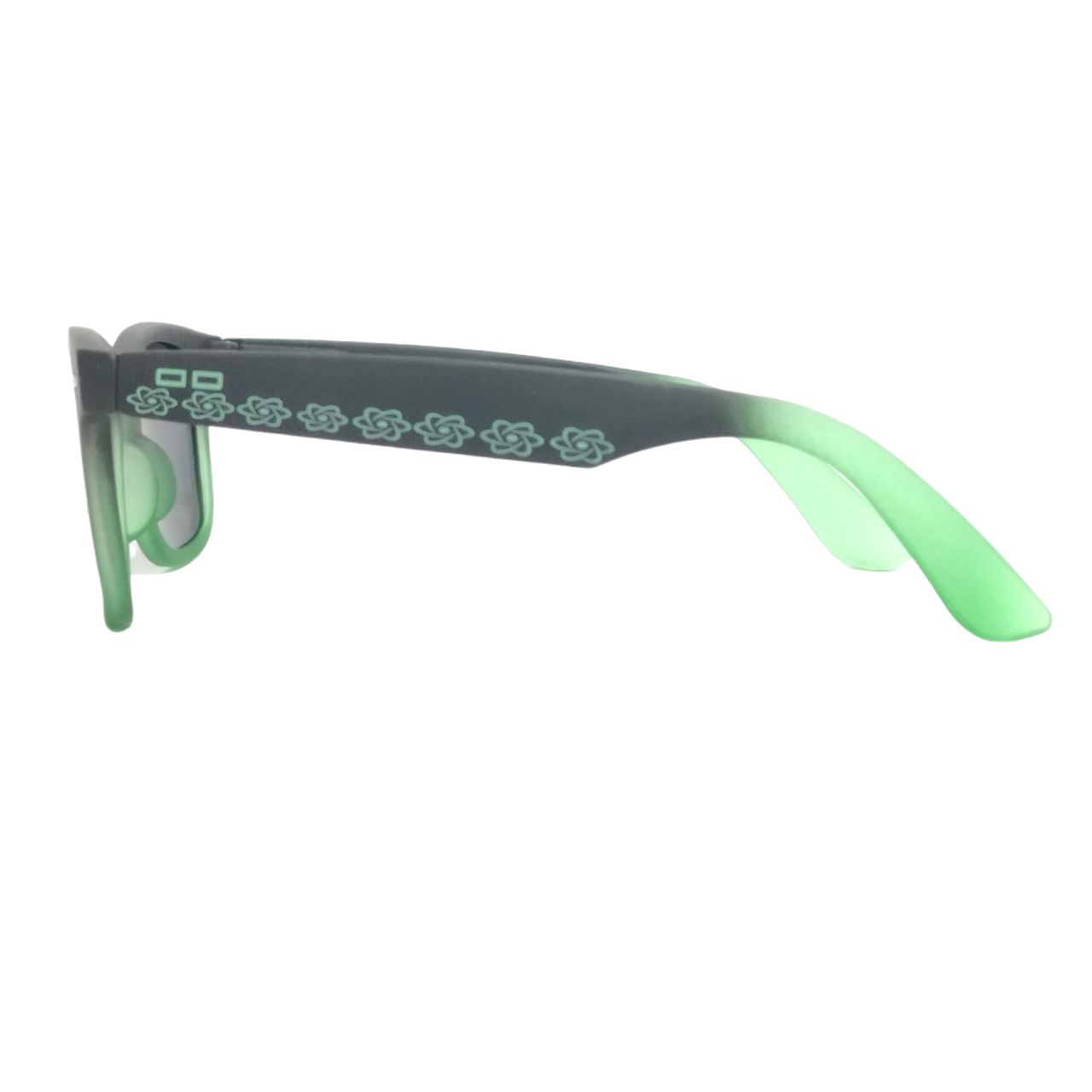 Green Print Classic Polarized Sunglasses for Men and Women