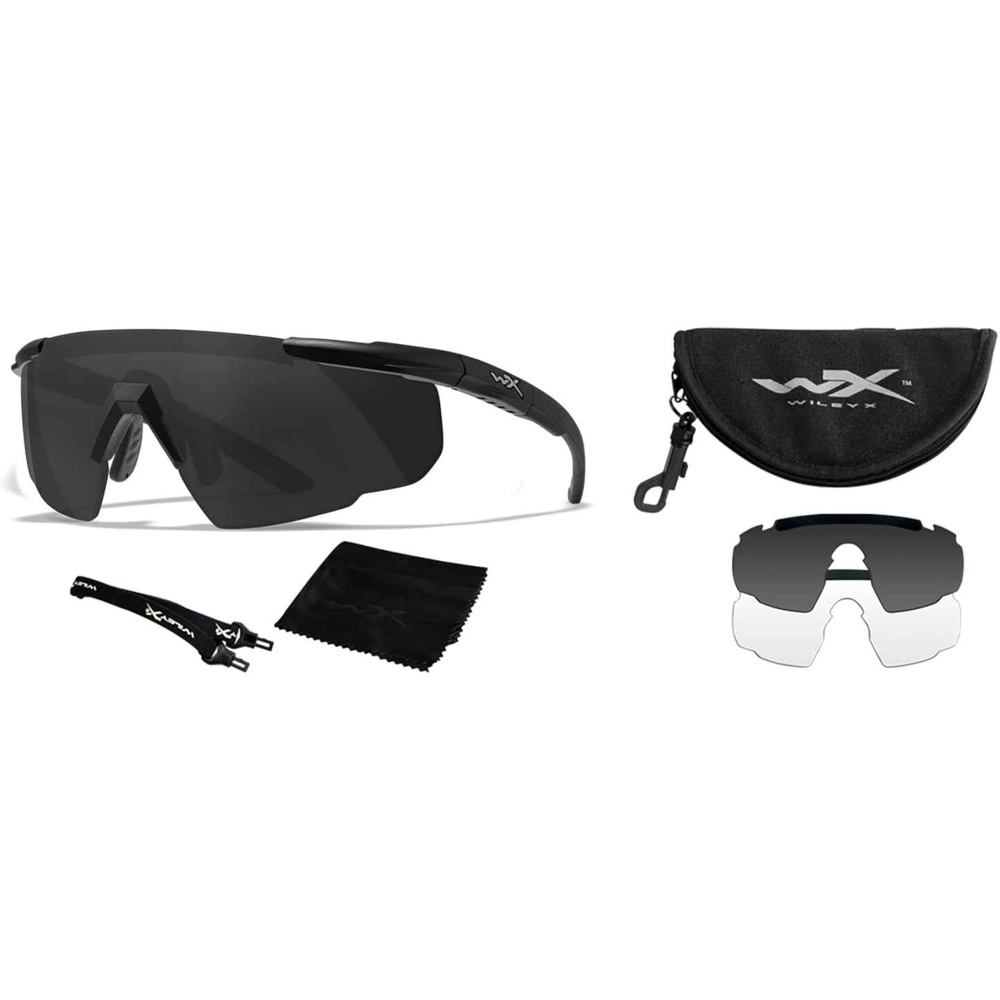 WileyX Saber Advanced 315 Tactical Sunglasses Safety Glasses