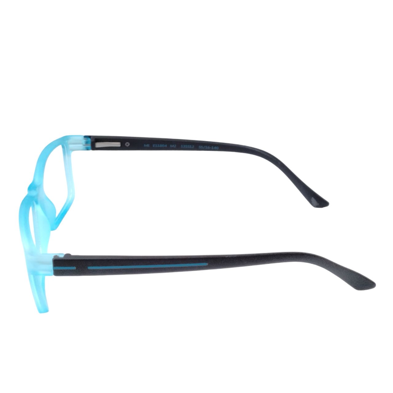 Rectangle Blue Black Full Rim Spectacle Frame Glasses 11804