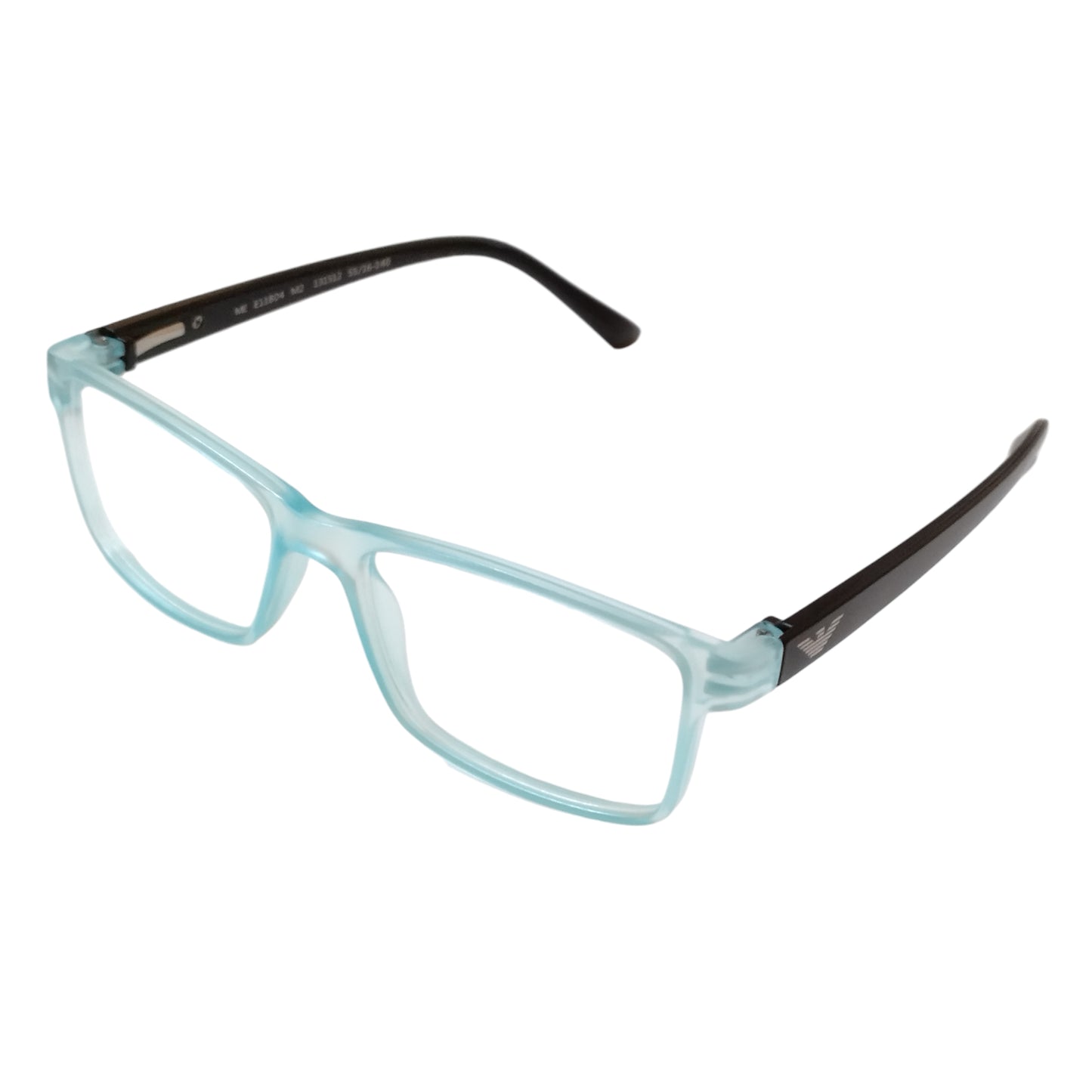 Rectangle Light Blue Black Full Rim Spectacle Frame Glasses 11804