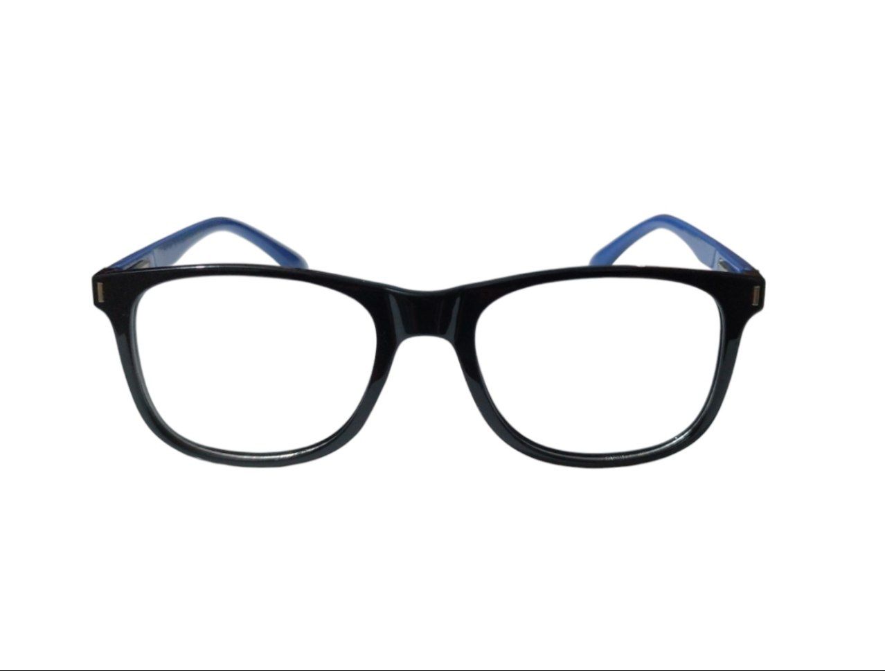 Black Blue Full Rim Spectacle Frame Glasses 207