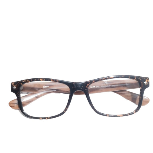 Brown Wood Finish Glasses Spectacle Frame