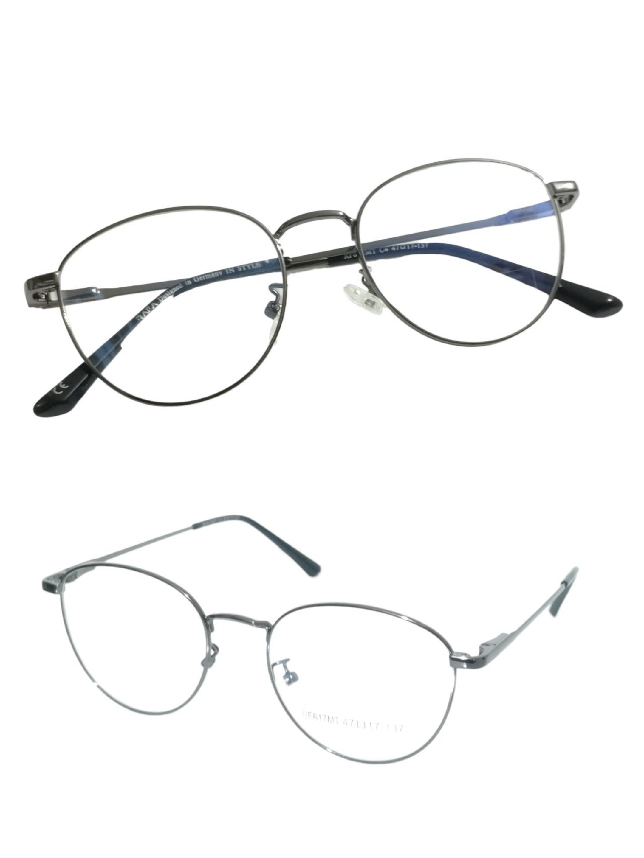 Grey round glasses frames best sale