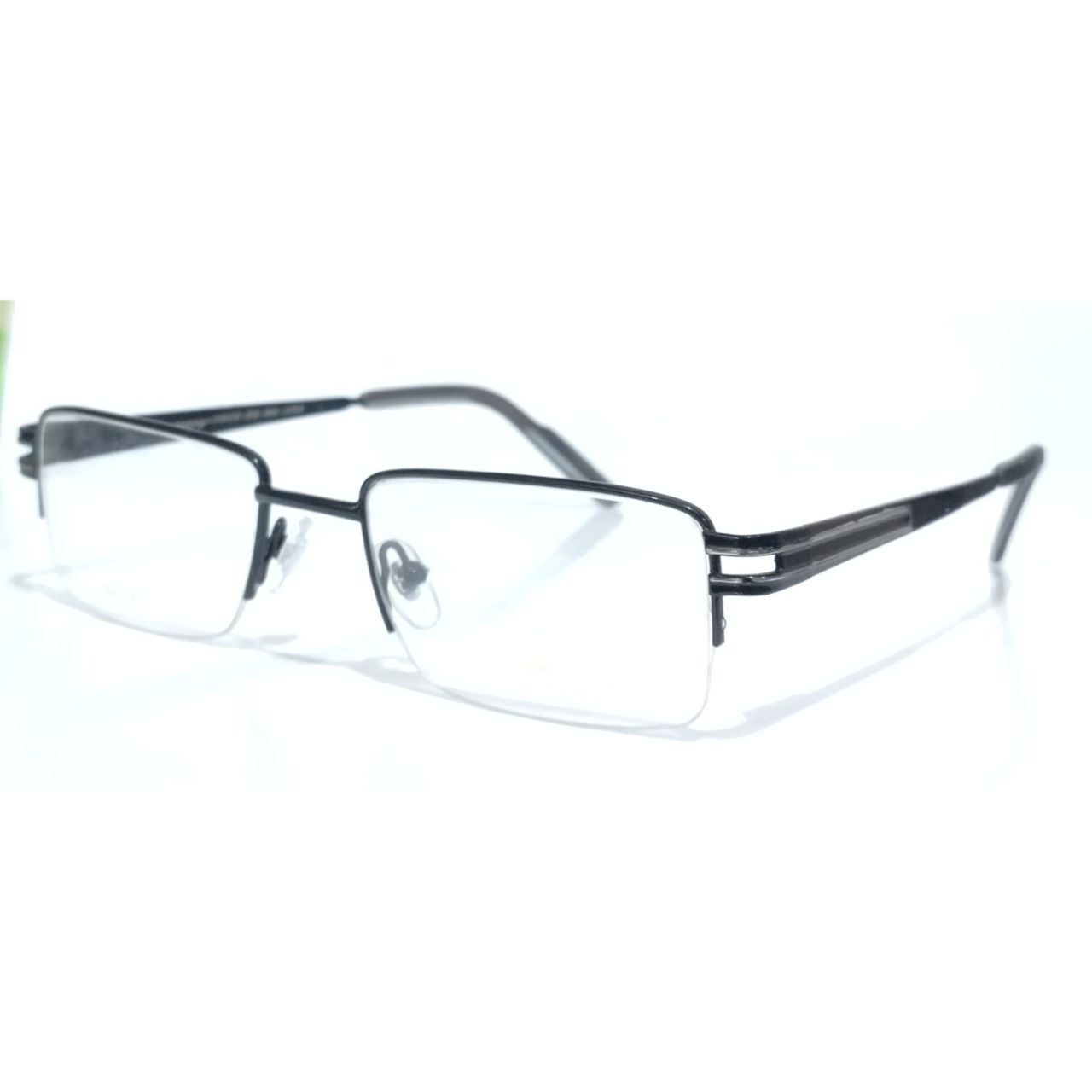 Harmony Black Supra Half Frame Progressive Multifocal Glasses Frame