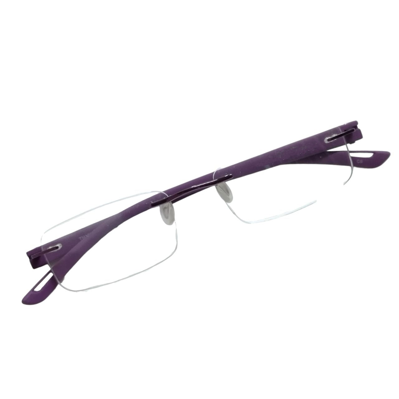 Purple Rimless Blue Light Blocker Computer Glasses TH1029PR