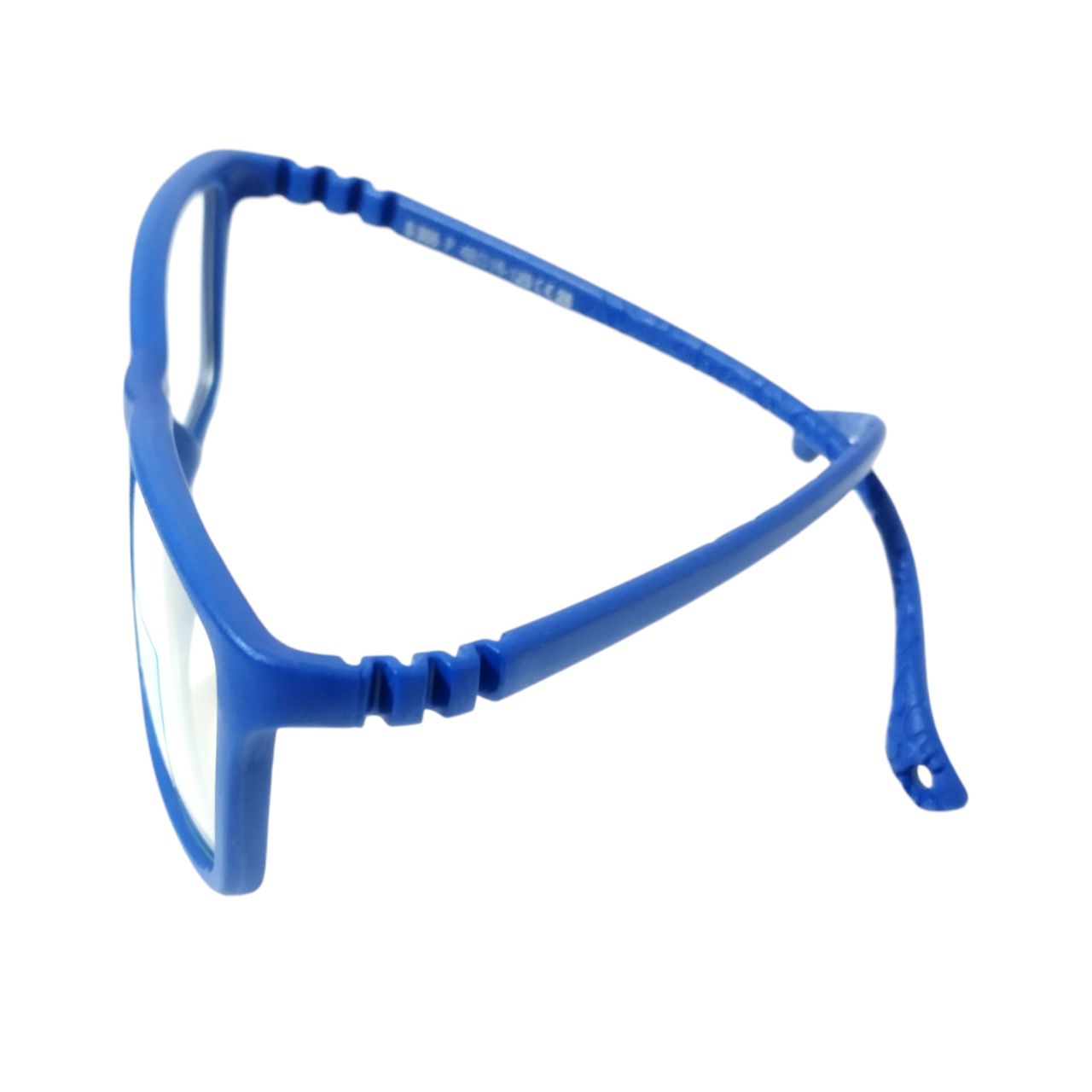 Royal Blue Unbreakable Kids Flexible Rectangle Glasses Age 4 to 7 Years