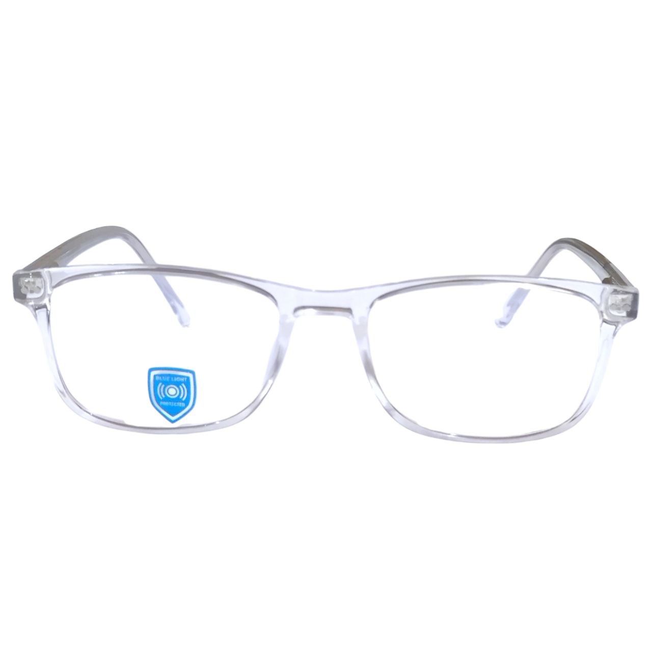 Luxury Clear Transparent Glasses Rectangle Full Frame Blue Light Filter eyewear M17