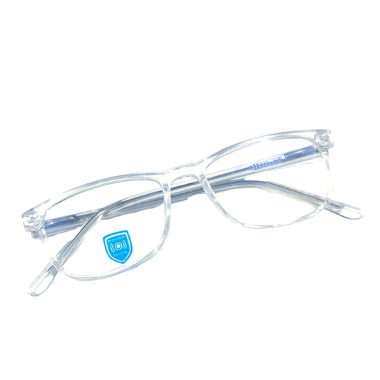 Luxury Clear Transparent Glasses Rectangle Full Frame Blue Light Filter eyewear M17