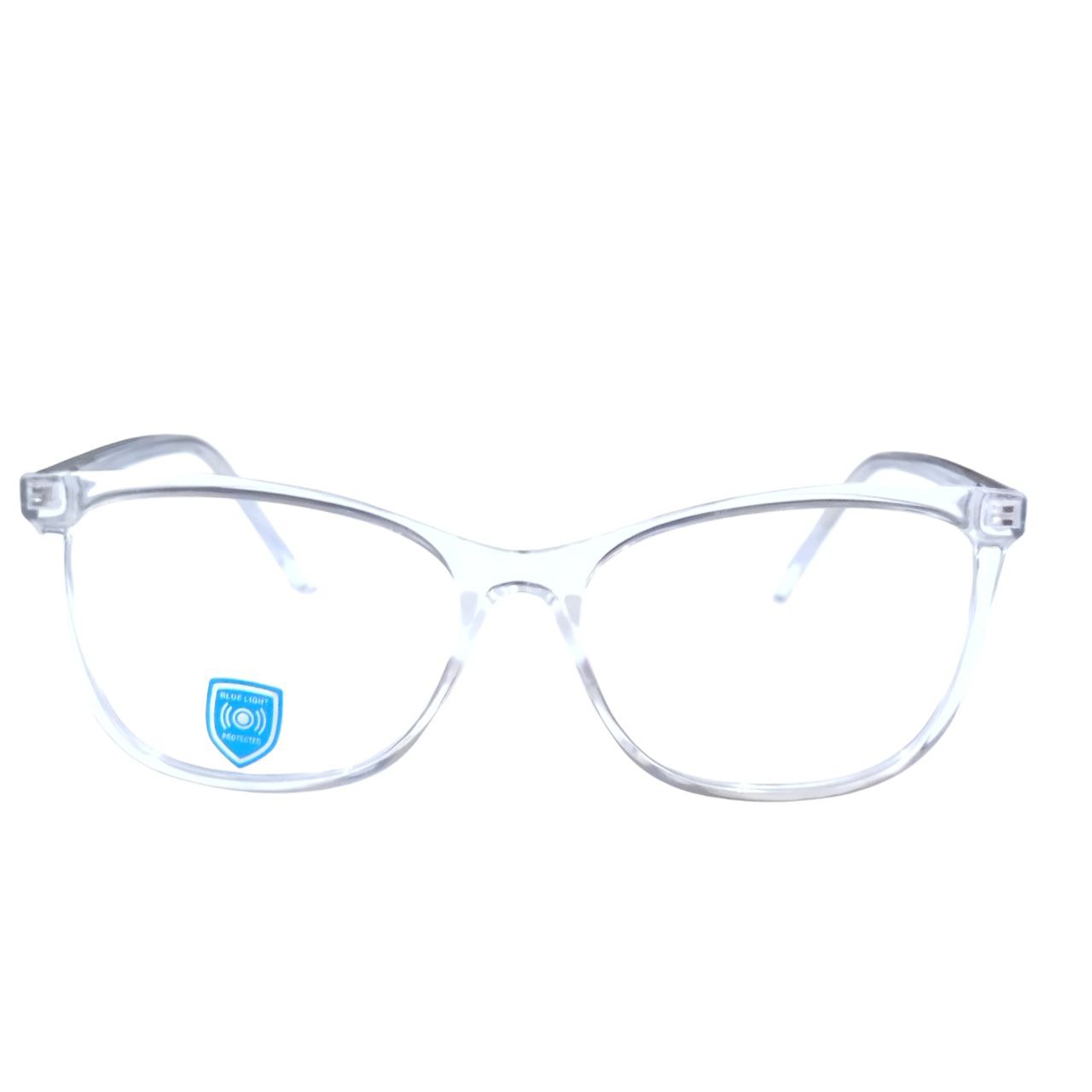 Luxury Cat Eye Full Frame Blue Light Filter Glasses Clear Transparent Glasses M15