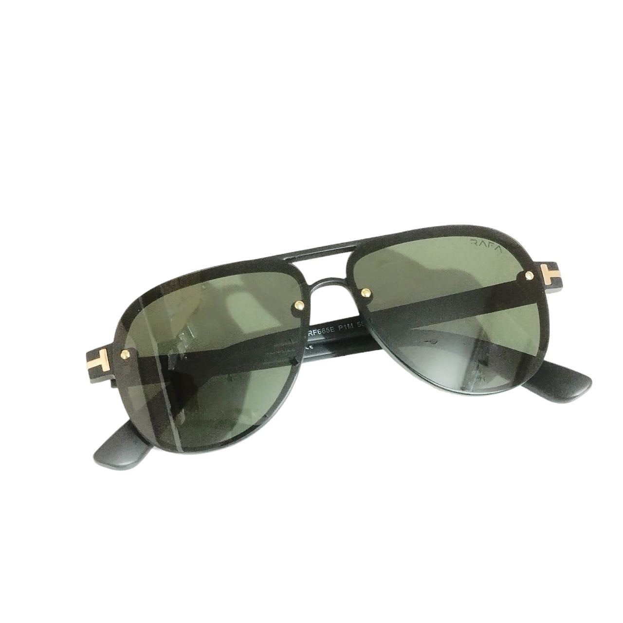 Black Polarized Aviator Pilot Shape Sunglasses for Men and Women