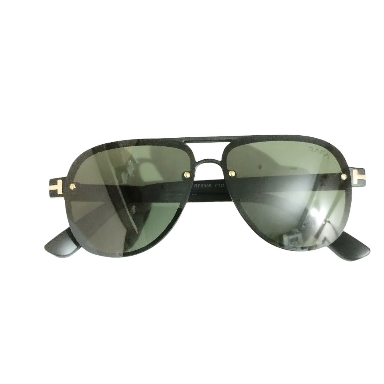 Black Polarized Aviator Pilot Shape Sunglasses for Men and Women