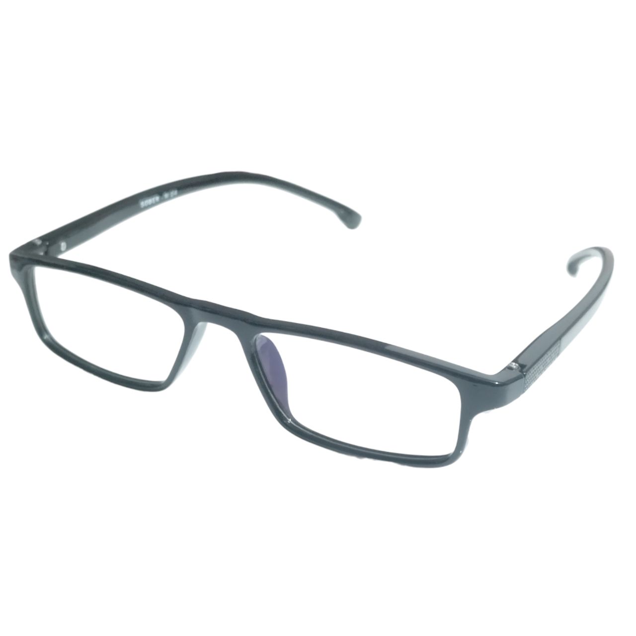 Black Rectangle Anti Glare Reading Glasses