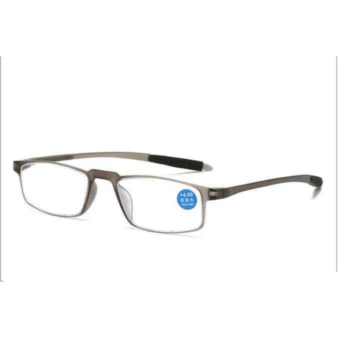 Blue Flexible Memory Anti Blue Light Reading Glasses